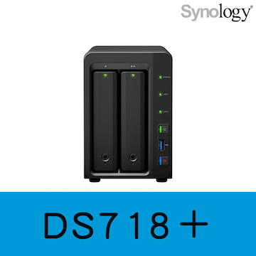 Synology 群暉科技 DS718+ 2Bay NAS 網路儲存伺服器