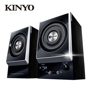 KINYO音樂大師木質立體喇叭KY1007A(福利品)
