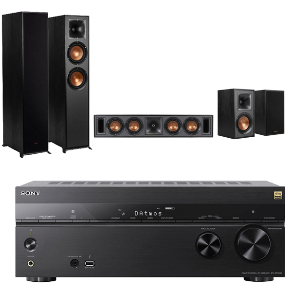 SONY STR-DN1080 7.2聲道家庭劇院AV擴大機+Klipsch R-620F+R-34C+R-41M 五聲道劇院組