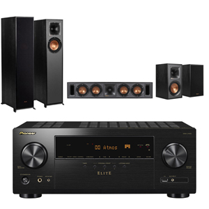Pioneer VSX-LX104-B 7.2聲道 AV環繞擴大機+Klipsch R-610F+R-34C+R-41M 五聲道劇院組
