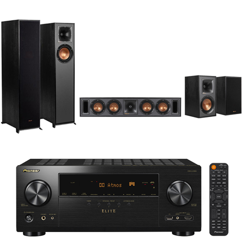 Pioneer VSX-LX303-B 9.2聲道擴大機+Klipsch R-610F+R-34C+R-41M 五聲道劇院組