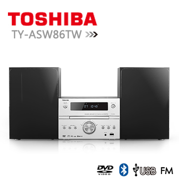 【TOSHIBA】DVD/MP3/USB/藍芽床頭音響 (TY-ASW86TW)