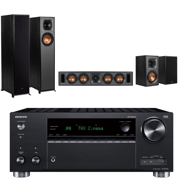 ONKYO TX-RZ730 9.2聲道擴大機+Klipsch R-610F+R-34C+R-41M 五聲道劇院組