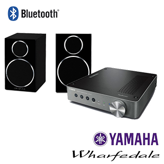 Yamaha 無線串流擴大機 WXA-50+Wharfedale 書架型喇叭 Diamond 210