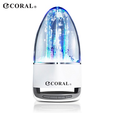 CORAL 噴泉式LED炫彩水舞藍芽喇叭.