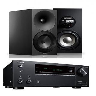 Amphion 北歐芬蘭之聲 Argon 3S 書架喇叭/對 +日本ONKYO TX-NR595 7.2聲道 環繞擴大機