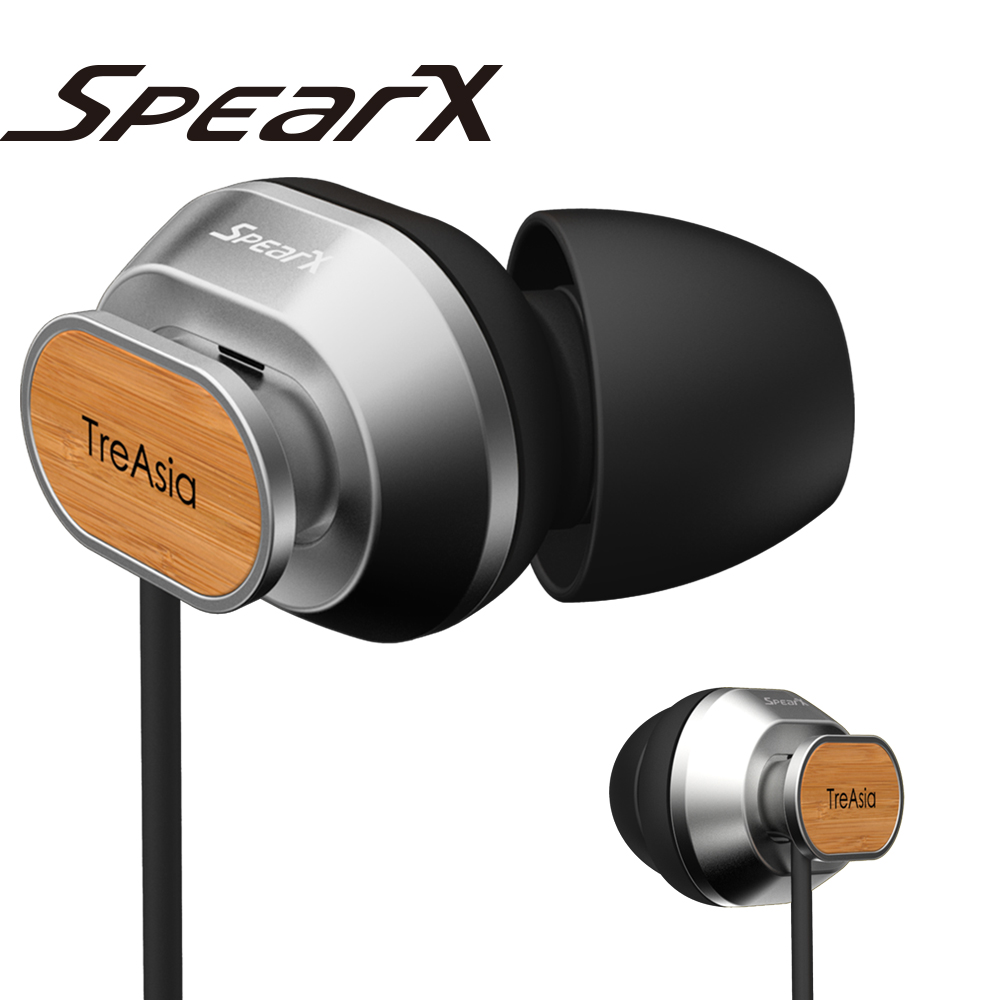 【SPEARX 聲特科技】 SpearX 跨域美聲 T+S O1全音域留聲耳機-銀色