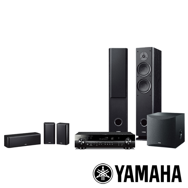 Yamaha 5.1聲道家庭劇院組 RX-S602+NS-F160+NS-P160+NS-SW050