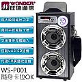 WONDER 旺德 WS-P001 卡拉OK 隨身音響 街頭 音箱