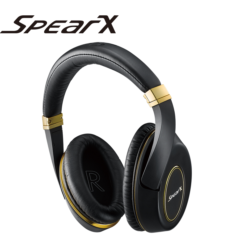 【SPEARX 聲特科技】D1-Bluetooth 鑑賞級音樂藍牙耳機-金