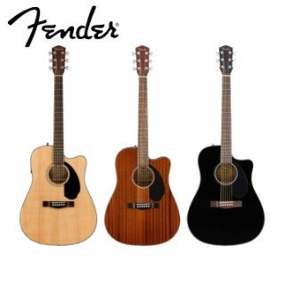 FENDER CD-60SCE 可插電41吋 單板民謠吉他 內建調音器 另贈送琴袋
