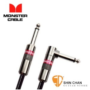 Monster CLAS-I-12A 一直頭一L頭 錄音室等級 樂器專用導線 12呎 (360公分)【電子樂器專用】