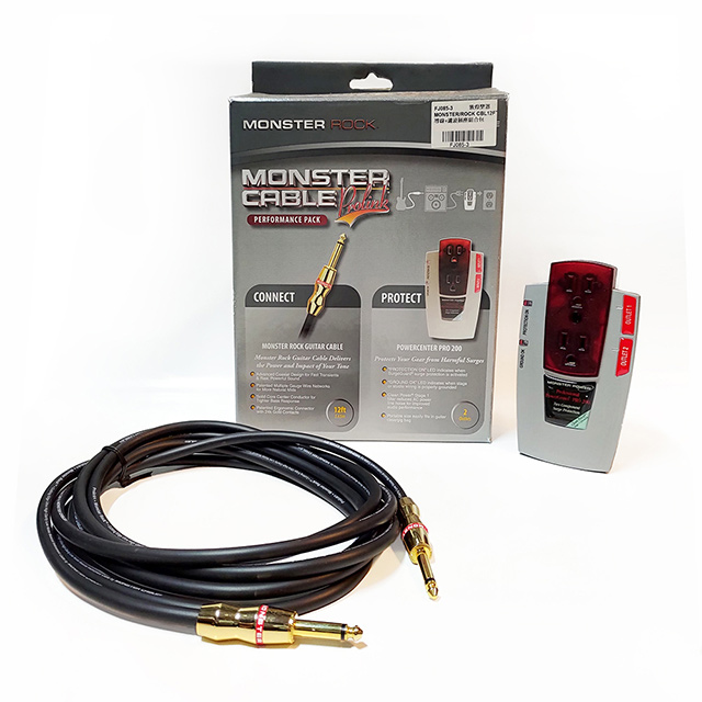 MONSTER ROCK CBL12FT+PRO200 導線濾波插座組合包 原廠公司貨 商品保固有保障