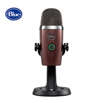 Blue Yeti Nano 小雪怪 USB 麥克風 勃根地酒紅