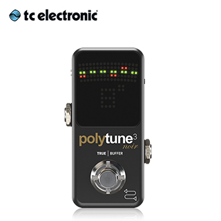 tc electronic Polytune 3 Mini Noir 地板式調音器