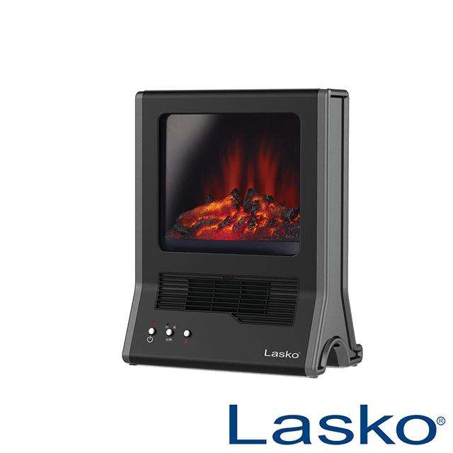 【美國Lasko】StarHeat火焰星 3D仿真動態火焰濾網式壁爐陶瓷電暖器 CA20100TW