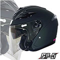 【GP-5 222B 雙鏡片內墨片 3/4 罩安全帽】夏天通風必備|高級牛皮厚襯|附原廠帽套|品質保證