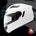 【ZEUS ZS-813 素色款】全罩安全帽│內藏墨片設計│內襯全可拆│機車騎士│輕量化│台灣製造