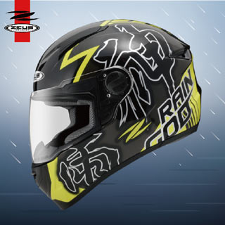 【ZEUS ZS-811 AL31 雨神 全罩】安全帽│彩繪│小帽體│輕量化│全可拆內襯│快拆鏡片│機車│GOGORO