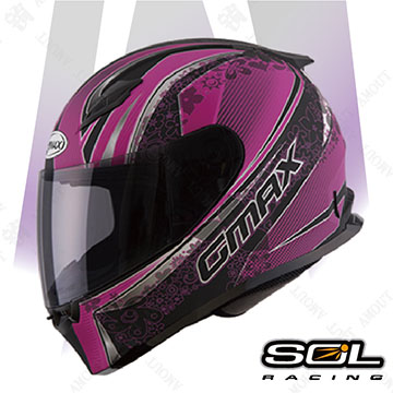 【SOL FF49 凡爾賽彩繪】全罩式安全帽│加強防撞設計│機車│YAMAHA 新勁戰 G6