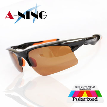 【A-NING 寶麗萊偏光眼鏡】可拆換鏡片│抗紫外線UV400│超輕巧│簡約流暢│運動戶外│台灣製造