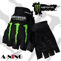 【A-NING 鬼爪 半指防摔手套 】日本熱銷款│MONSTER│機車賽車手套│運動手套│越野手套