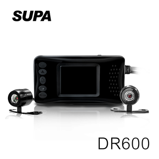 速霸 DR600 HD 雙鏡頭 防水防塵 高畫質機車行車記錄器