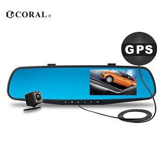 CORAL -M2 - GPS測速預警雙鏡頭行車記錄器