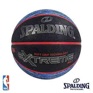 SPALDING 斯伯丁 SGT 深溝柔軟膠 #7 星際藍 籃球 SPA83501