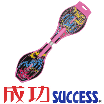SUCCESS 發光輪蛇板(紅)