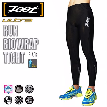 ZOOT 頂級 RUN BIO TIGHT 肌能強化跑褲(男)