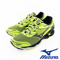 Mizuno 美津濃 CREATION 18 全新旗艦款 男慢跑鞋 (螢光綠X黑) J1GC160110