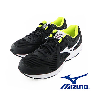 Mizuno 美津濃 男慢跑鞋 運動鞋 工作鞋 學生鞋 (黑X白)K1GA170301