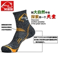 Wind Tour威迪瑞 杜邦COOLMAX運動襪(加厚款)