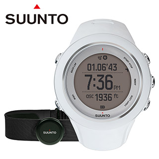 芬蘭 SUUNTO Ambit3 Sport White HR進階多項目運動GPS腕錶【白色】