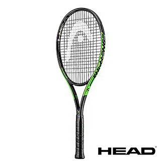 【HEAD】Challenge Pro 全碳進階網球拍295g-綠