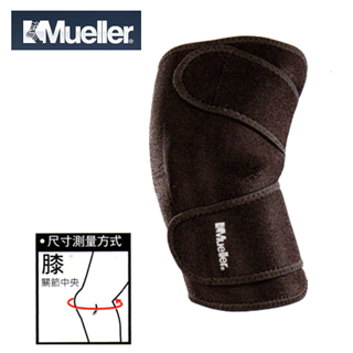 MUELLER慕樂 Neoprene膝關節護具 髕骨閉合式-2入黑色(MUA4533)