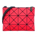 ISSEY MIYAKE 三宅一生BAOBAO幾何方格霧面3x4斜背包(紅)