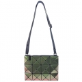 ISSEY MIYAKE 三宅一生BAOBAO金屬炫彩3X4小斜背包(綠)