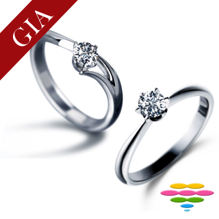 彩糖鑽工坊 GIA 0.50克拉 F/SI1 3EX 鑽石鑽戒
