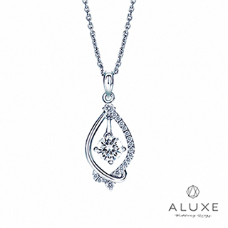 A-LUXE 亞立詩鑽石 Princess系列 0.30克拉美鑽項鍊