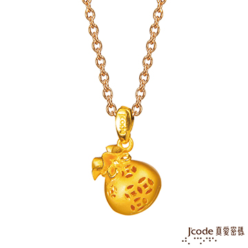 J’code真愛密碼 金錢袋黃金項鍊