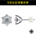 King Star 經典永恆GIA 30分鑽石耳環