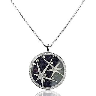 晉佳珠寶 Gemdealler Jewellery 閃爍星辰鑽石項鍊