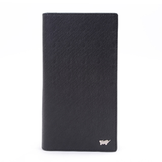【BRAUN BUFFEL】HOMME-M系列17卡長夾 -黯黑 BF306-301-BK