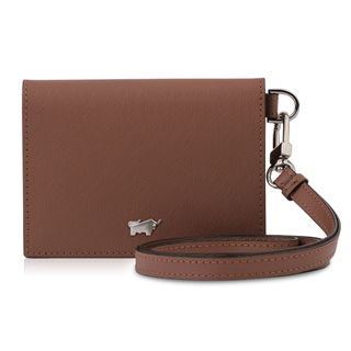 BRAUN BUFFEL 美莉莎-III系列證件夾 -棕色 BF651-107-TAN