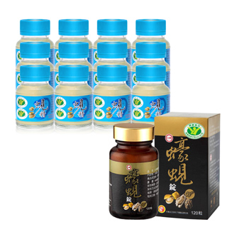 台糖 護肝雙效組(原味蜆精x12瓶+蠔蜆錠x2瓶)