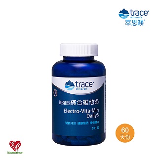 【美國萃思鎂】加強型綜合維他命(180錠 /瓶) Trace Minerals