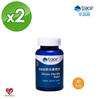 【美國萃思鎂】加強型綜合維他命(90錠 *2瓶) Trace Minerals