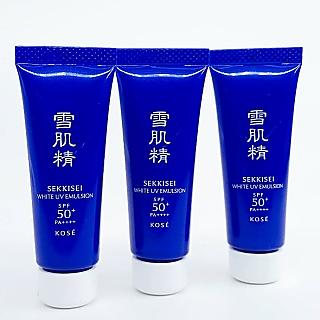 高絲 KOSE 雪肌精光感澄皙UV柔膚乳 10g *3瓶 超值特惠組
